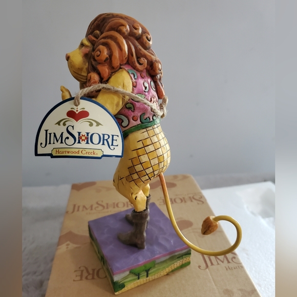 2007 Jim Shore Heartwood Creek Cowardly Lion. Comes with original box. - Picture 4 of 15